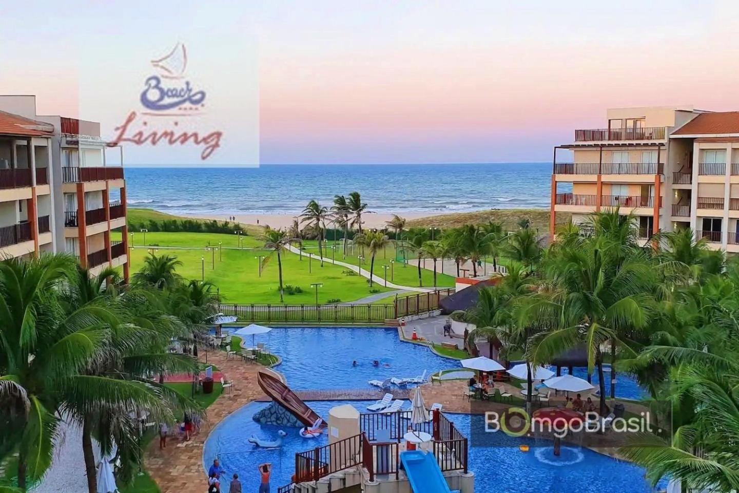 Beach Living, Frente Mar, Vizinho Ao B Park Aquiraz Ngoại thất bức ảnh